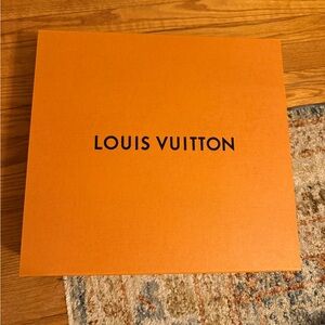 Louis Vuitton Orange Storage Box